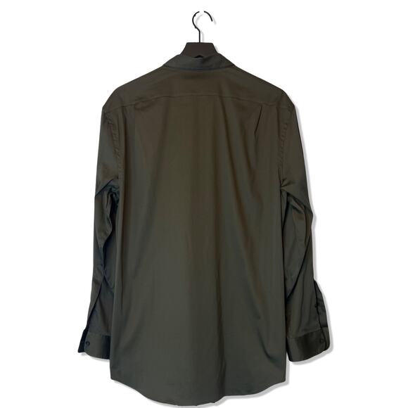 NWT! Ralph Lauren Purple Label Button-Front Shirt, Size 16 1/2 - Picture 2 of 6